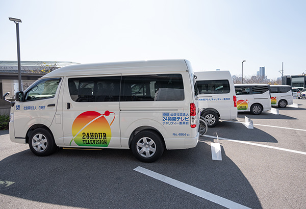 車両展示の様子