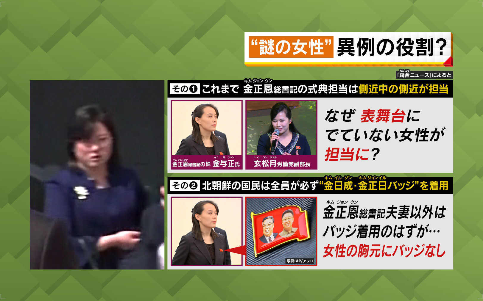 情報ライブ ミヤネ屋 記事 独自解説 金正恩総書記の傍らに 謎の女性 絶大な権力持つ 北朝鮮 の黒幕 の可能性に韓国も騒然 いったい誰 噂される核実験再開は 専門家が分析 読売テレビ