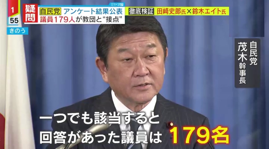 情報ライブ ミヤネ屋｜記事｜【独自解説】自民党の“統一教会 ”アンケート、公表された結果から浮かび上がる疑問点「“抜け”が多く雑」「やればやるだけ叩かれる状態」専門家2人が解説｜読売テレビ